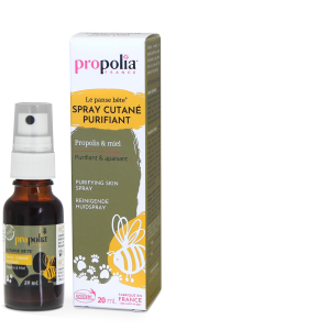 Propolia skin cleansing spray lemmikille