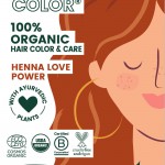 Herbatint kasviväri valkovihreässä pahvipakkauksessa sävyssä henna love power.