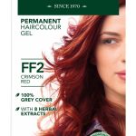 Herbatint kestoväri valkovihreässä pahvipakkauksessa sävyssä FF2 eli punainen.