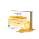 Propolia Royal Jelly-kuningatarhyytelöampullit ja pakkaus